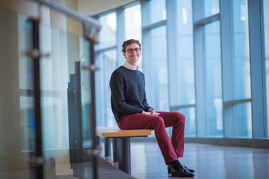 Graduate student Jean Pauphilet is a French PhD student in the Operations Research Center.