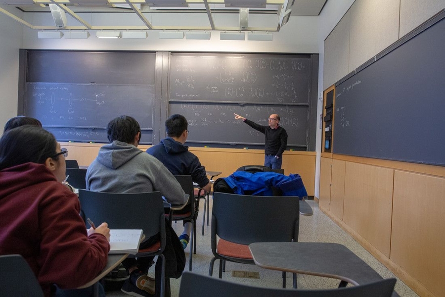 This research started as part of a project started in class 2.168 (Learning Machines), which was instructed by Professor George Barbastathis (pictured).