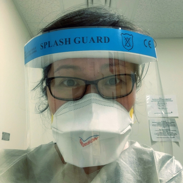 “I’m grateful that I have skills to contribute during this time when the hospital needs our help and patients need our help,” says Picower Institute researcher and Massachusetts General Hospital neurologist Diane Chan, who has been helping evaluate patients in respiratory illness clinics during the coronavirus pandemic.