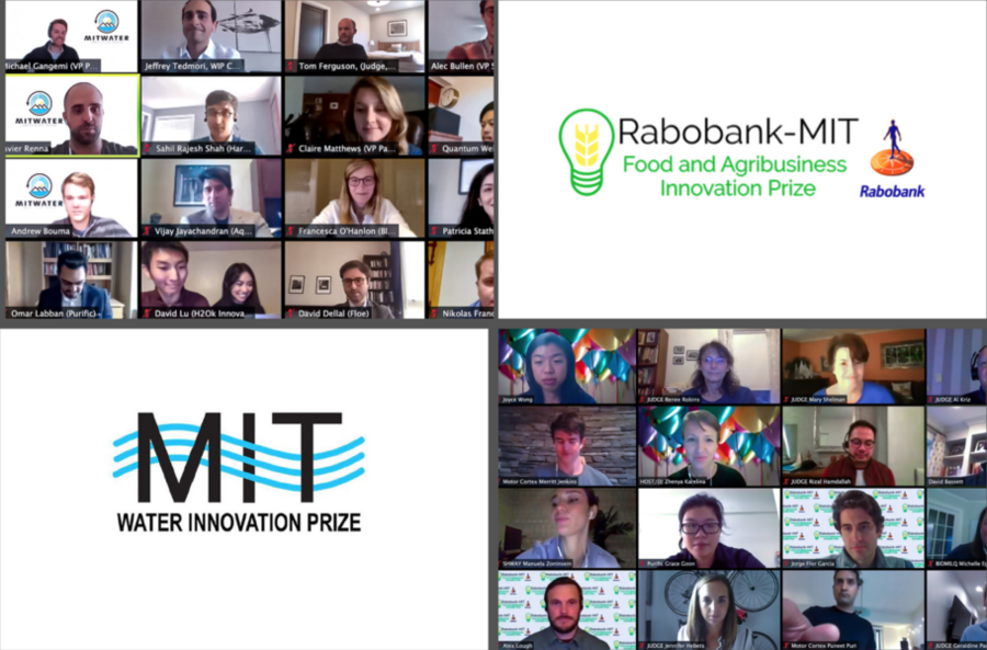 The MIT Water Club and the MIT Food and Agriculture Club brought each of their student innovation prizes virtual last month, gathering innovators in water, food, and agribusiness from around the world to compete for significant startup award funding.