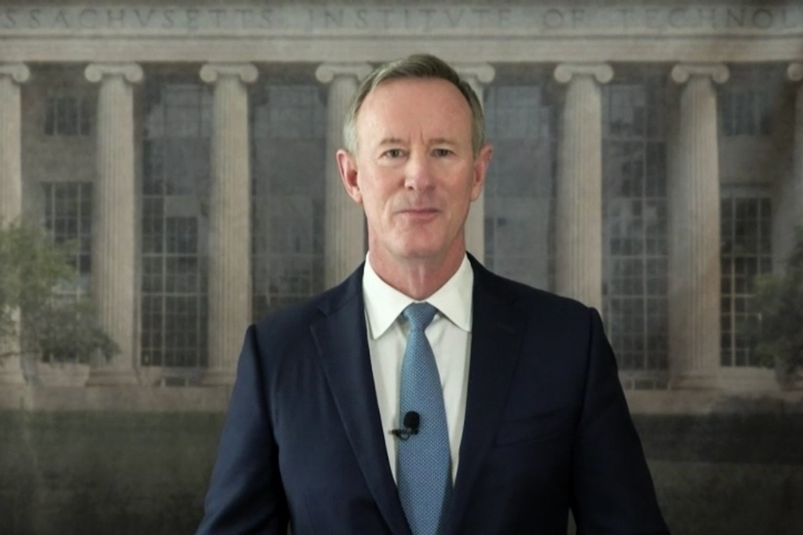 William McRaven delivered MIT's 2020 Commencement address. "Go forth and be the heroes we need you to be," he told graduates.