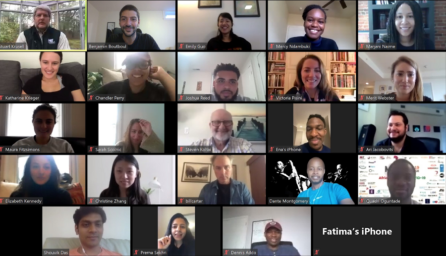 "This was definitely one of the highlights of my MBA," said Benjamin Boutboul, grad student in MIT Sloan and a leader of the 40-participant Africa Takes On Covid-19 virtual hackathon. "I am so proud of us and what we all accomplished together."