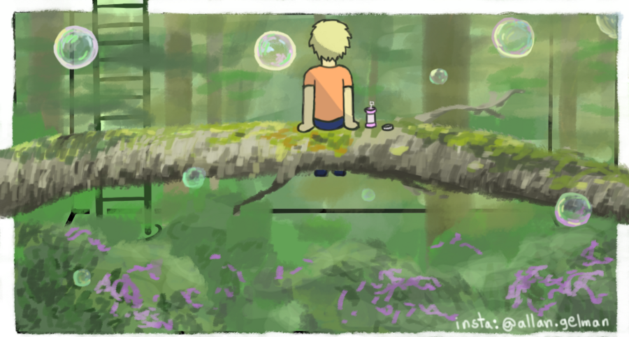 Allan Gelman's Tunnel66 room. "I made this room inspired by my favorite Studio Ghibli film, When Marnie Was There."