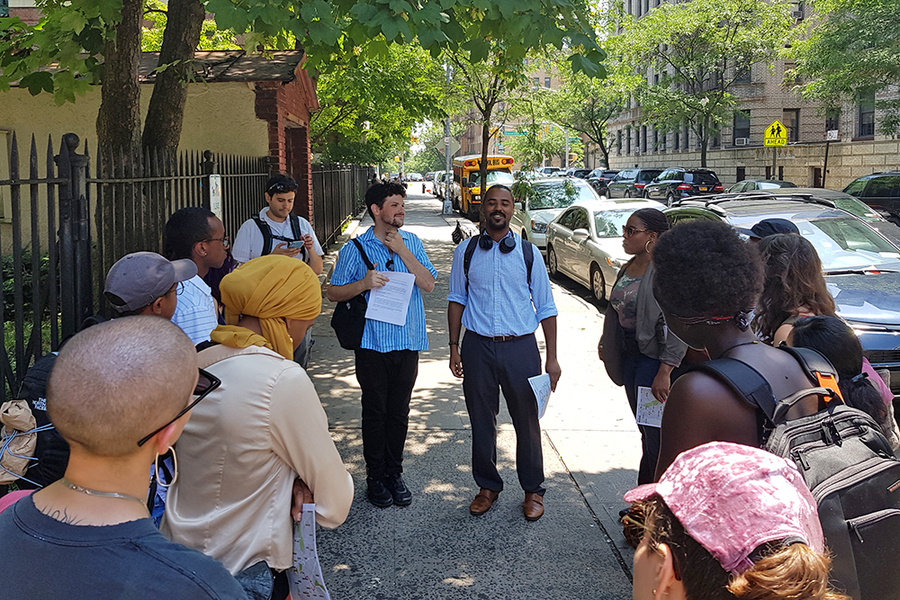 CoLab students in the Bronx