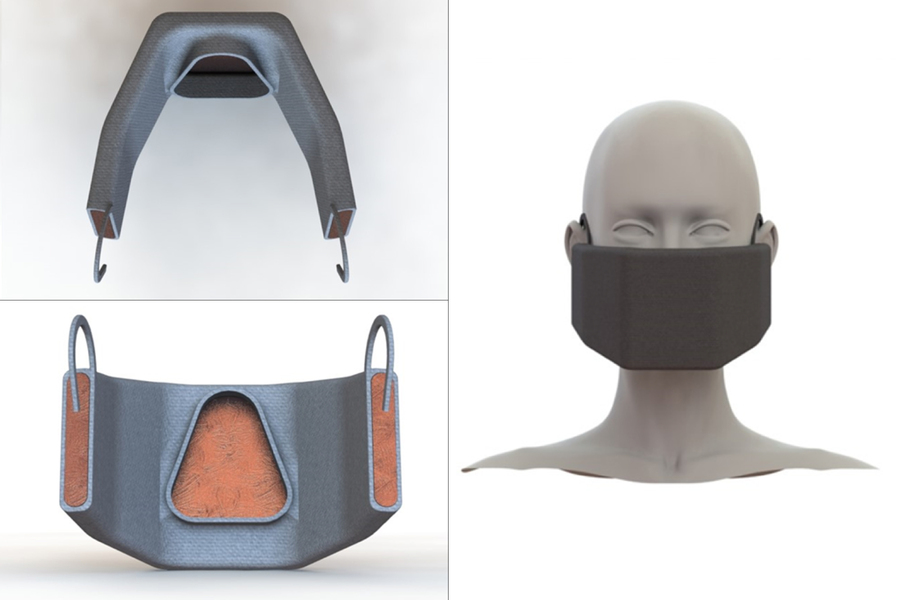 Engineers design a heated face mask to filter and inactivate coronaviruses, MIT News