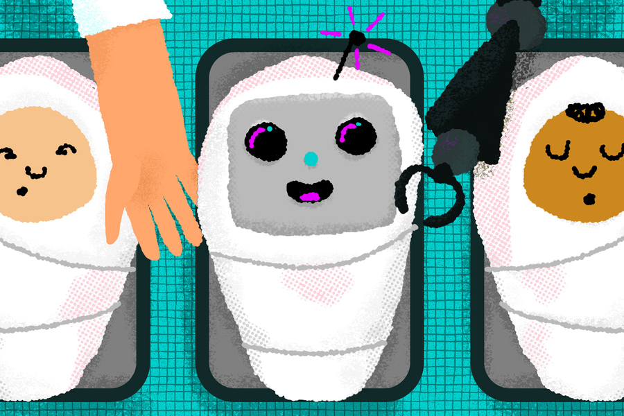 robot child graphic