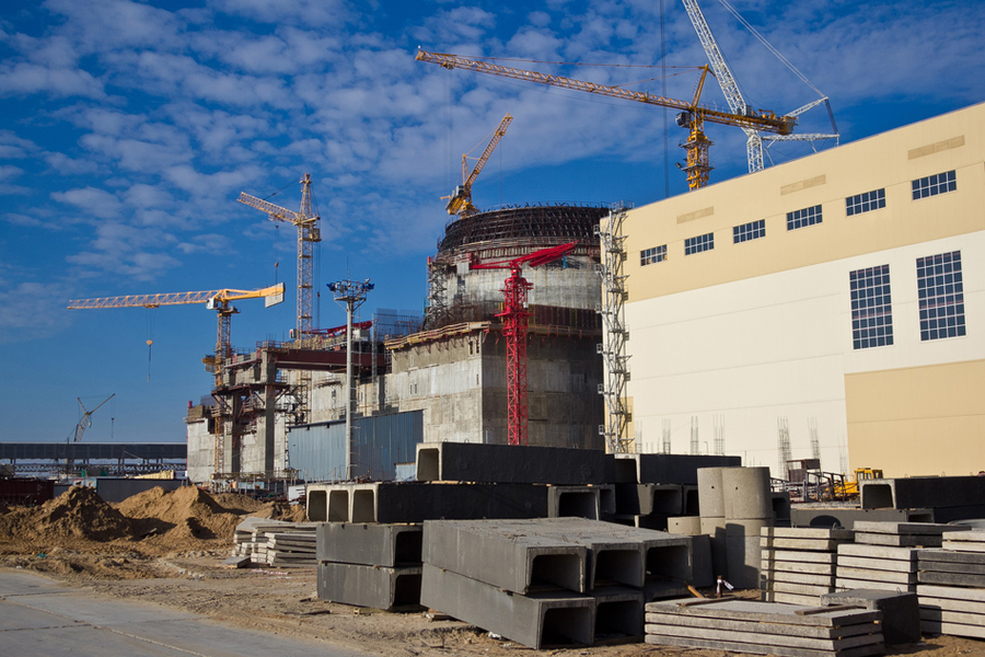 nuclear plant construction