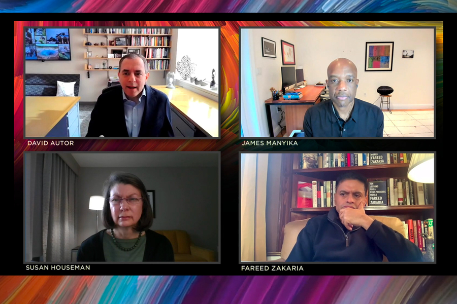 virtual conference, AI and the Work of the Future Congress