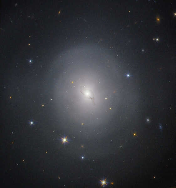 Hubble space telescope image of a kilonova explosion