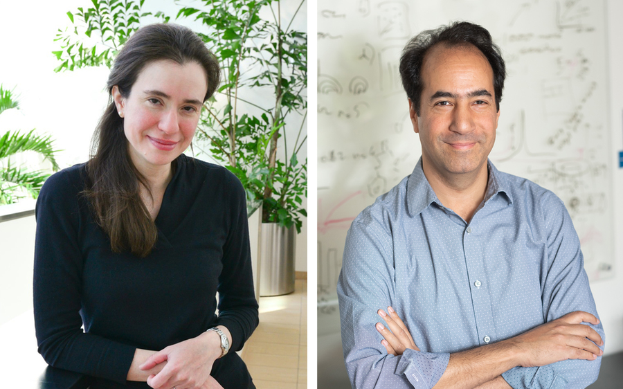 Photos of Myriam Heiman and Alan Jasanoff