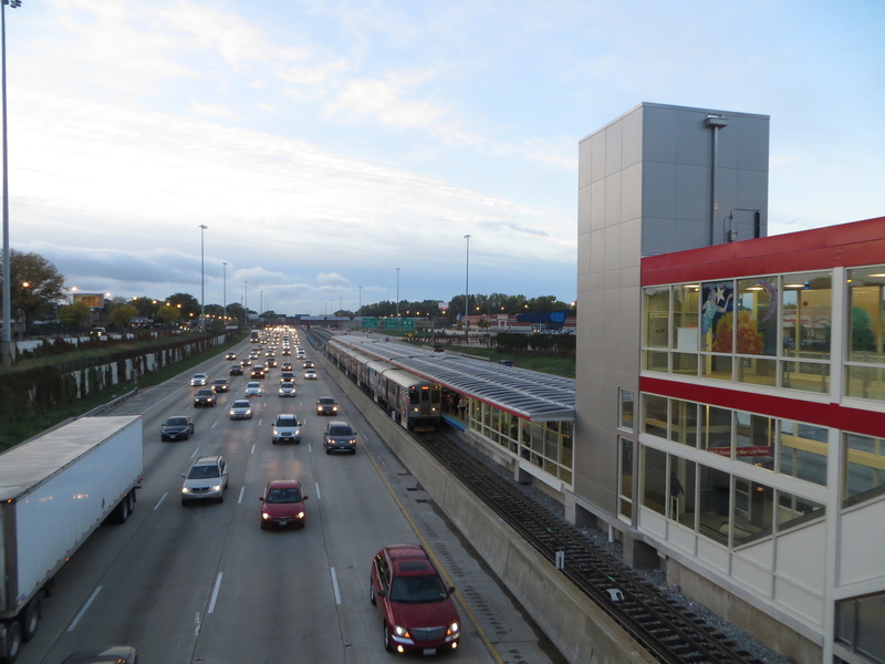 Photo of a highway in Chicago