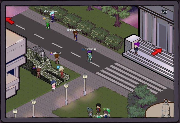 Video game rendition of 77 Massachusetts Avenue