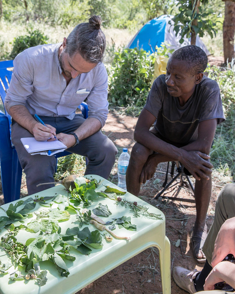 Global Microbiome Conservancy Co-founder Mathilde Poyet in the field