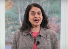 Image of Anu Agarwal talking