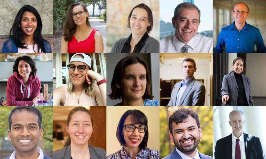 Three by five grid of portrait headshot photos