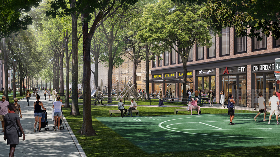 Sixth Street Park at volpe
