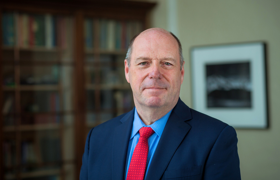 Portrait photo of Marty Schmidt in his office