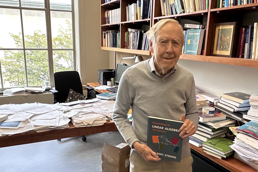 He made linear algebra fun | MIT News | Massachusetts