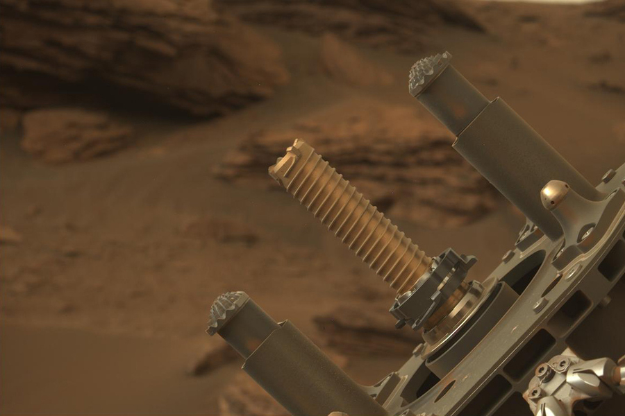 Study determines the original orientations of rocks drilled on