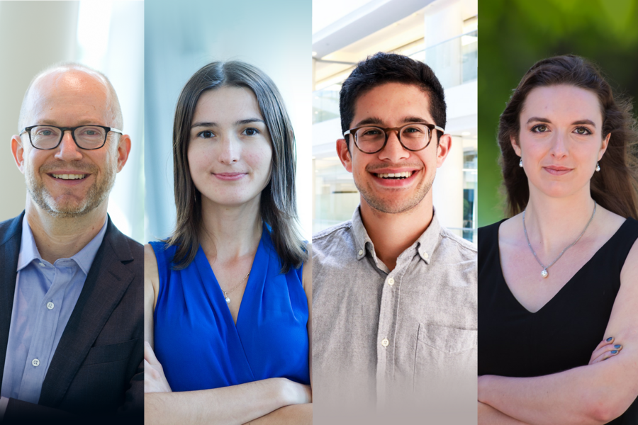 Side-by-side headshots of Evan Lieberman, Volha Charnysh, Jared Kalow, and Erin Walk