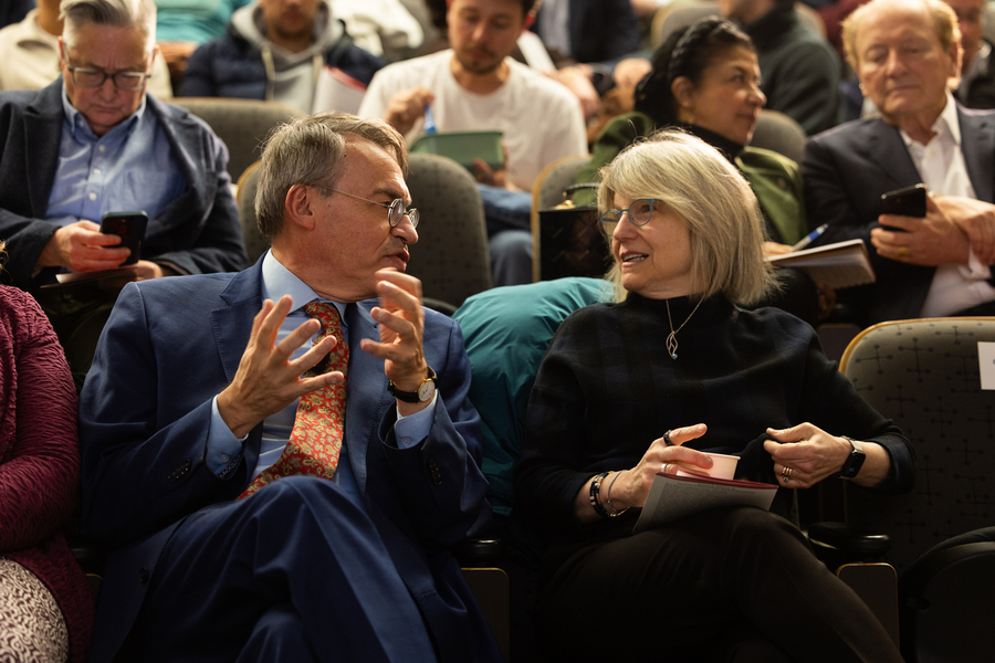 Dimitris Bertsimas and Sally Kornbluth