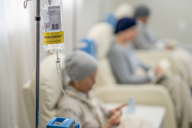 Chemotherapy patients getting treatment