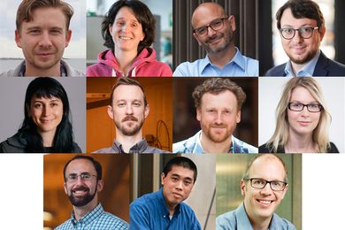 Headshots of 11 MIT faculty