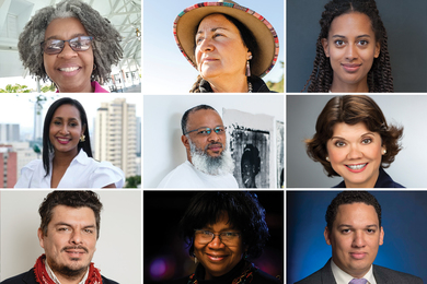 3 by 3 grid of headshots of 2024-25 MLK Scholars