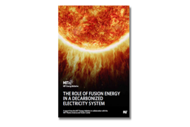 Image of report cover shows a telescope photo of the sun shining over the title.