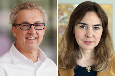 Side-by-side headshots of Facundo Batista and Dina Katabi