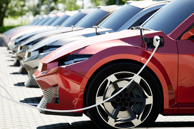 A line of electric vehicles