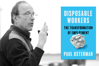 Paul Osterman and book cover of “Disposable Workers”
