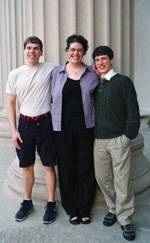 Karl Taylor Compton Award winners were (left to right) Christopher A. Spohr, a graduate student in economics; Jennifer A. Frank, a senior in biology; and Matthew L. McGann, a senior at the Sloan School.
