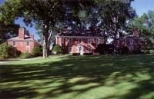 The main house on the Coolidge estate.