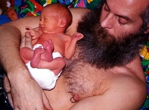 "Anna and Mark, 2001" from AA Bronson's exhibition "Mirror Mirror" at the List Center.