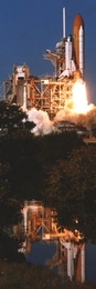 Columbia lifts off Jan. 16 from the Kennedy Space Center.