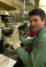 "Imagine finding a gene that is used by a bioterrorism agent and then modifying the cells of the body to no longer express that gene." - Luk Van Parijs