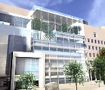 Computer rendering of the Picower Center for Learning and Memory, scheduled to open in May 2005.