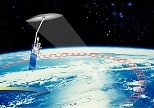 The Hydros satellite will rotate to focus its beam for scanning a wide area of Earth's surface as it circles the planet every 90 minutes at an altitude of 670 kilometers.