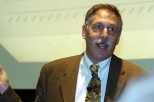 Institute Professor Peter A. Diamond delivers the Killian Lecture.
