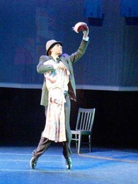 Associate Professor Thomas DeFrantz reprises his solo tap dance, 'Monk's Mood: A Performance Meditation on the Life and Music of Thelonious Monk,' this month in Kresge Little Theater.