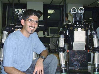 As an intern in the MIT-Japan Program, Danish S. Khatri, a graduate student in electrical engineering and computer science, worked on the 'Robovie' project at the Advanced Telecommunications Research Institute in Keihanna, Japan, in 2003.