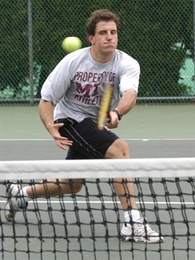 Vitaliy Pereverzev has come a long way from his childhood in Kazakhstan to achieve success in tennis and, finally, at MIT. The electrical engineering and computer science major will graduate Friday.