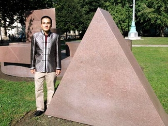Freshman Enkhmunkh Zurgaanjin is the first citizen from Mongolia to attend MIT.