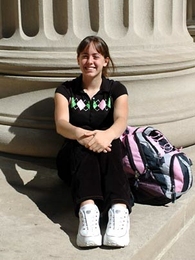 Abigail Clark is younger than most freshmen at MIT, but she said, 'I feel ready.'