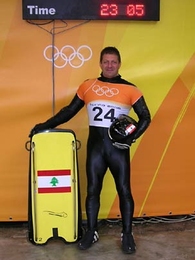 Patrick Antaki '84 represented his birth country of Lebanon in the 2006 Winter Olympics in Torino, Italy.