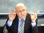 Barry R. Posen, the Ford International Professor of Political Science, discussed the question 'Are We Too Dependent on Middle Eastern Oil?' on Friday, April 28.