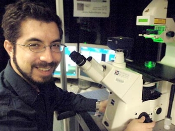 Edward Boyden, assistant professor in the MIT Media Lab, uses light to silence brain cells, which could block abnormal neuron activity associated with diseases like epilepsy and Parkinson's.