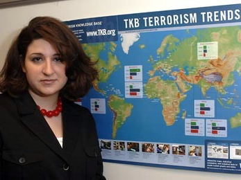 Stephanie Kaplan, a Ph.D. candidate in political science at MIT, studies  the relationship between armed conflicts and terrorism.