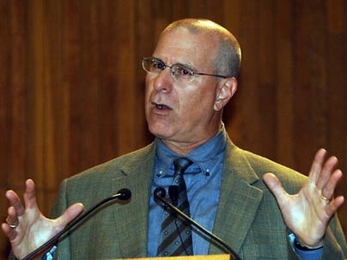 MIT Professor Richard Samuels gave the faculty keynote address to freshmen on Tuesday morning. He said, "Throughout your time here you will encounter how international learning is becoming a central component of an MIT education."